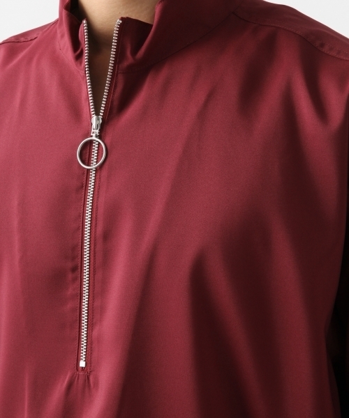 RAGEBLUE（レイジブルー）の「ハーフZIPシャツ7分袖/803700（シャツ/ブラウス・メンズ・ワインレッド/グレー系その他/オリーブ/ブラック・SMALL/MEDIUM/LARGE）」の19枚目の写真