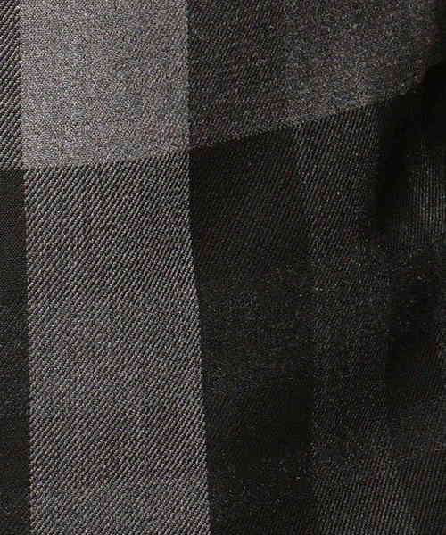 NARACAMICIE（ナラカミーチェ）の「イタリアンビックチェック長袖シャツ（シャツ/ブラウス・レディース・グレー/ボルドー・SMALL/MEDIUM/LARGE）」の11枚目の写真