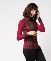 NARACAMICIE | イタリアンビックチェック長袖シャツ(シャツ/ブラウス)