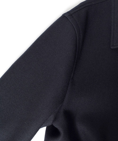 SHIPS JET BLUE(シップスジェットブルー)の「SHIPS JET BLUE: THERMOLITE メルトン ステンカラーコート◇(ステンカラーコート・メンズ・ブラック/ブラウン/ネイビー・SMALL/MEDIUM/LARGE/X-SMALL)」の7枚目の写真