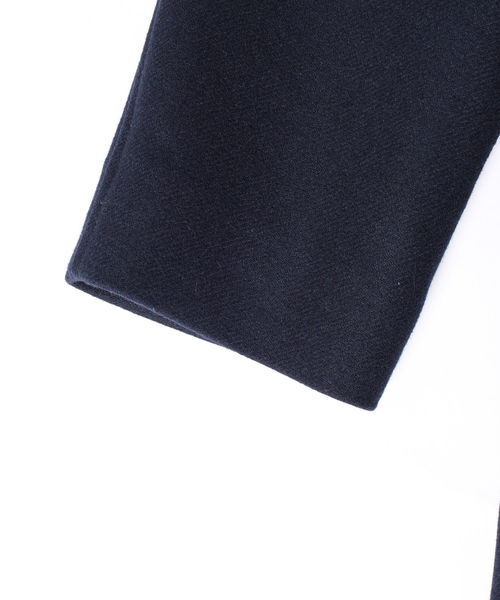 SHIPS JET BLUE(シップスジェットブルー)の「SHIPS JET BLUE: THERMOLITE メルトン ステンカラーコート◇(ステンカラーコート・メンズ・ブラック/ブラウン/ネイビー・SMALL/MEDIUM/LARGE/X-SMALL)」の10枚目の写真