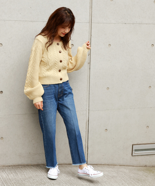 apres jour(アプレジュール)の「シガレットデニムパンツ【ZOZOTOWN限定アイテム】(デニムパンツ・レディース・インディゴブルー/ブルー・MEDIUM/LARGE/SMALL)」の16枚目の写真