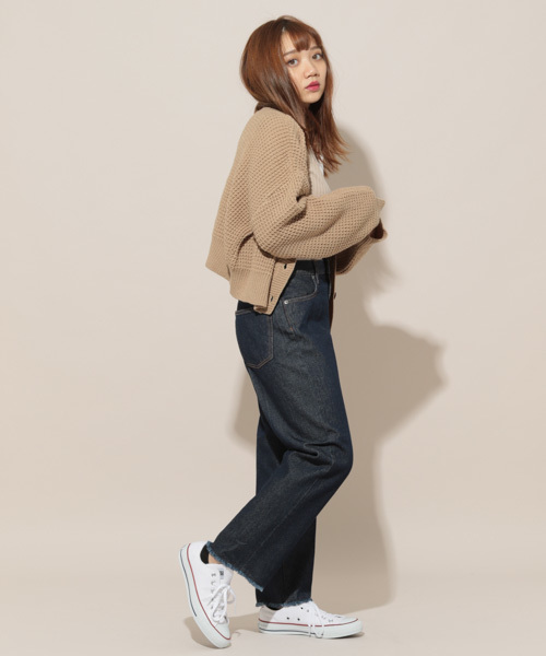 apres jour(アプレジュール)の「シガレットデニムパンツ【ZOZOTOWN限定アイテム】(デニムパンツ・レディース・インディゴブルー/ブルー・MEDIUM/LARGE/SMALL)」の10枚目の写真