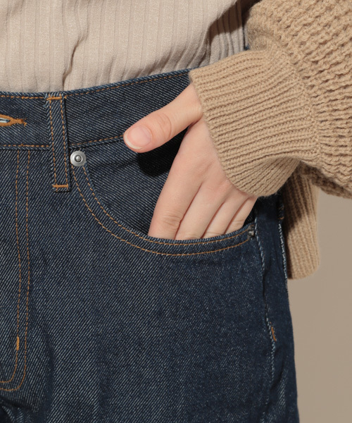 apres jour(アプレジュール)の「シガレットデニムパンツ【ZOZOTOWN限定アイテム】(デニムパンツ・レディース・インディゴブルー/ブルー・MEDIUM/LARGE/SMALL)」の18枚目の写真