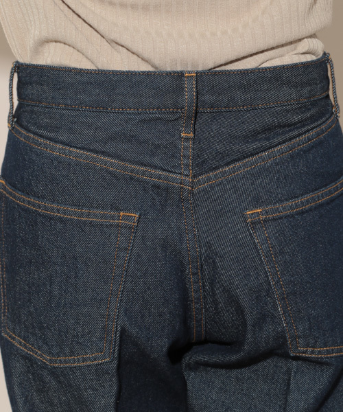 apres jour(アプレジュール)の「シガレットデニムパンツ【ZOZOTOWN限定アイテム】(デニムパンツ・レディース・インディゴブルー/ブルー・MEDIUM/LARGE/SMALL)」の6枚目の写真