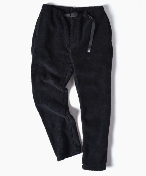 Gramicci(グラミチ)の「GRAMiCCi(グラミチ): SHIPS別注 ボア フリース パンツ□(その他パンツ・メンズ・ブラック/グレー・SMALL/MEDIUM/LARGE)」の2枚目の写真