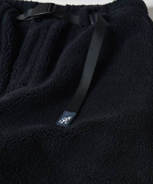 Gramicci(グラミチ)の「GRAMiCCi(グラミチ): SHIPS別注 ボア フリース パンツ□(その他パンツ・メンズ・ブラック/グレー・SMALL/MEDIUM/LARGE)」の7枚目の写真