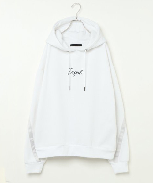 VENCEEXCHANGE（ヴァンスエクスチェンジ）の「ツイストテープビッグパーカー（パーカー・メンズ・ブラック/ホワイト/ベージュ・M/LARGE/L）」の2枚目の写真