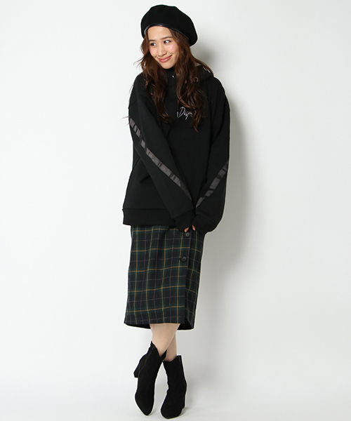 VENCEEXCHANGE（ヴァンスエクスチェンジ）の「ツイストテープビッグパーカー（パーカー・メンズ・ブラック/ホワイト/ベージュ・M/LARGE/L）」の13枚目の写真