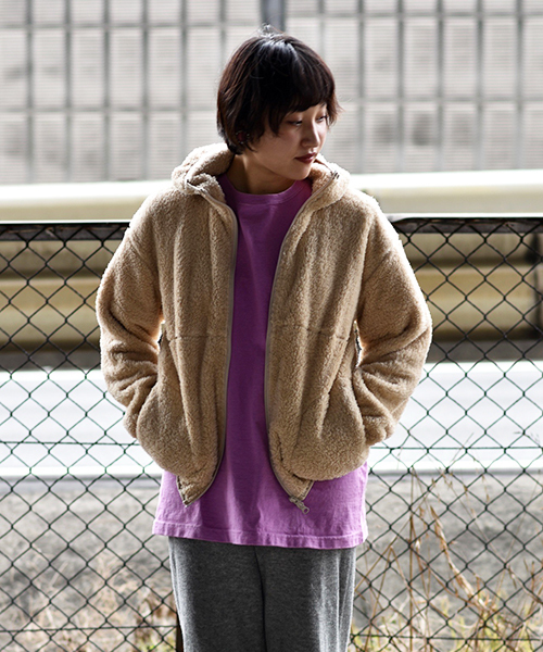 GOOD DEAL（グッドディール）の「【GOOD DEAL / グッドディール】SOFT BOA HOOD PARKA（その他アウター・レディース・ブラック/ネイビー/ナチュラル・S/M/L）」の7枚目の写真