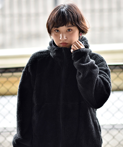 GOOD DEAL（グッドディール）の「【GOOD DEAL / グッドディール】SOFT BOA HOOD PARKA（その他アウター・レディース・ブラック/ネイビー/ナチュラル・S/M/L）」の8枚目の写真