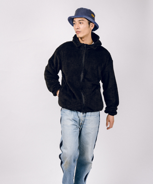 GOOD DEAL（グッドディール）の「【GOOD DEAL / グッドディール】SOFT BOA HOOD PARKA（その他アウター・レディース・ブラック/ネイビー/ナチュラル・S/M/L）」の14枚目の写真