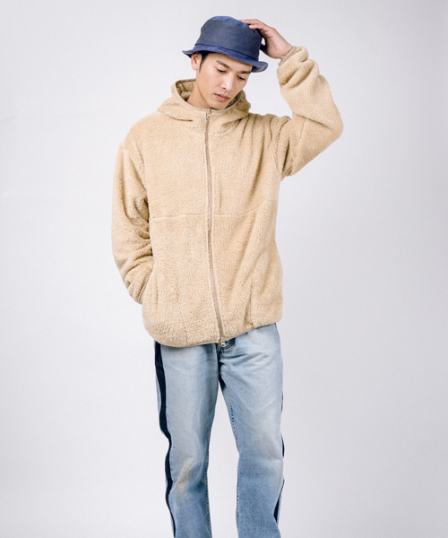 GOOD DEAL（グッドディール）の「【GOOD DEAL / グッドディール】SOFT BOA HOOD PARKA（その他アウター・レディース・ブラック/ネイビー/ナチュラル・S/M/L）」の12枚目の写真