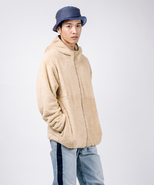GOOD DEAL（グッドディール）の「【GOOD DEAL / グッドディール】SOFT BOA HOOD PARKA（その他アウター・レディース・ブラック/ネイビー/ナチュラル・S/M/L）」の16枚目の写真