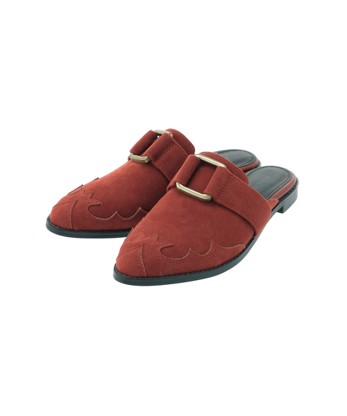 ALEXIA STAM（アリシアスタン）の「Buckle Flat Mule/フラットミュール（スリッポン・レディース・ベージュ/ブラウン/オレンジ・S/M/L）」の18枚目の写真