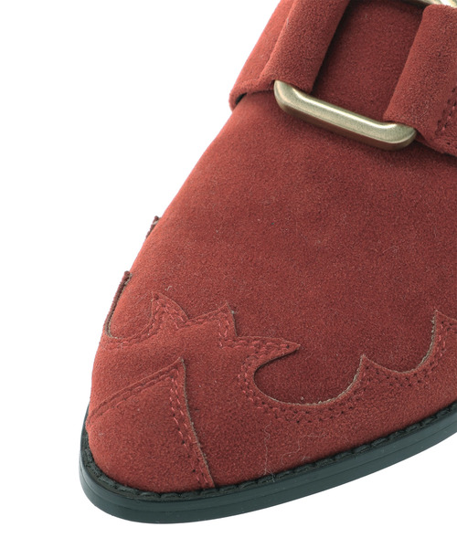 ALEXIA STAM（アリシアスタン）の「Buckle Flat Mule/フラットミュール（スリッポン・レディース・ベージュ/ブラウン/オレンジ・S/M/L）」の21枚目の写真