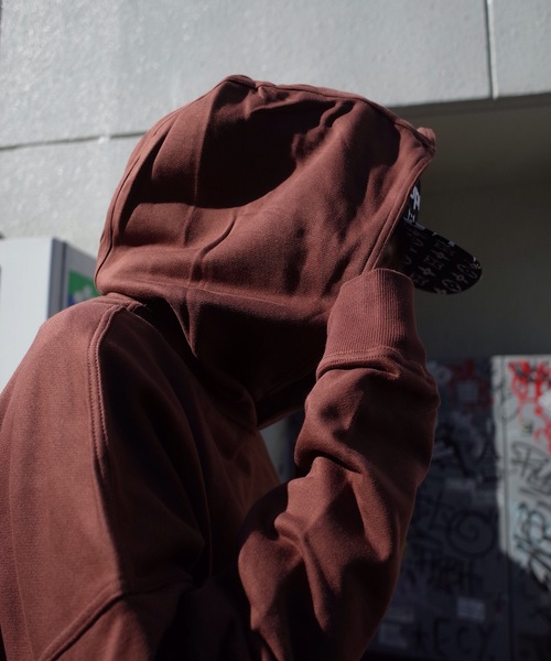 rovtski（ロフトスキー）の「【ビッグシルエット】LEESMA PO HOOD SW SOLID（パーカー・レディース・ベージュ/ブラウン/モカ・FREE）」の11枚目の写真