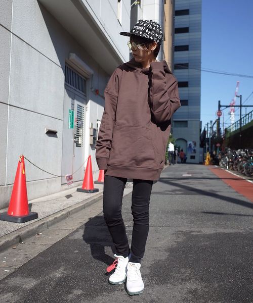rovtski（ロフトスキー）の「【ビッグシルエット】LEESMA PO HOOD SW SOLID（パーカー・レディース・ベージュ/ブラウン/モカ・FREE）」の15枚目の写真