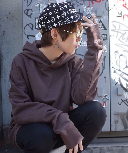 rovtski（ロフトスキー）の「【ビッグシルエット】LEESMA PO HOOD SW SOLID（パーカー・レディース・ベージュ/ブラウン/モカ・FREE）」の20枚目の写真
