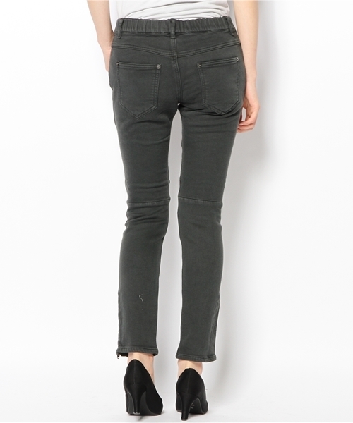 Another Edition（アナザーエディション）の「AE BIKERS EASY PT（その他パンツ・レディース・ブラック/ライトグレー・SMALL/MEDIUM）」の4枚目の写真