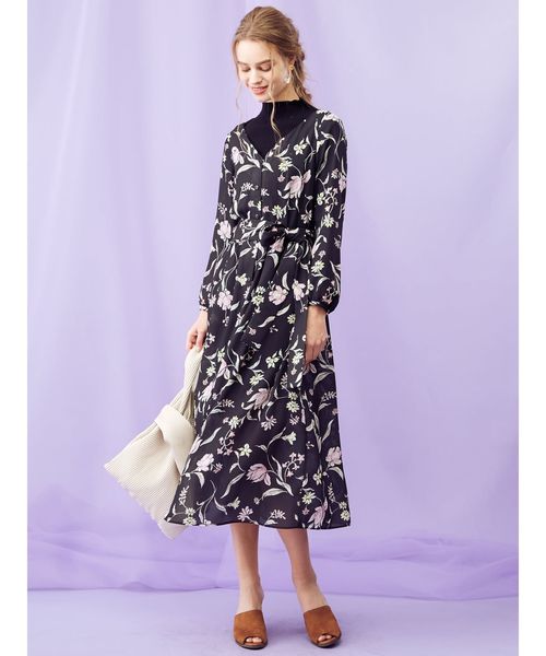 人気のファッショントレンド これまでで最高のマーキュリーデュオ 花柄 ワンピ