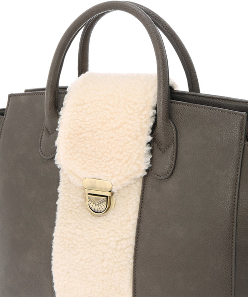 ALEXIA STAM（アリシアスタン）の「Boa Original Buckle Bag/ボアバッグ（トートバッグ・レディース・ブラウン・FREE）」の4枚目の写真