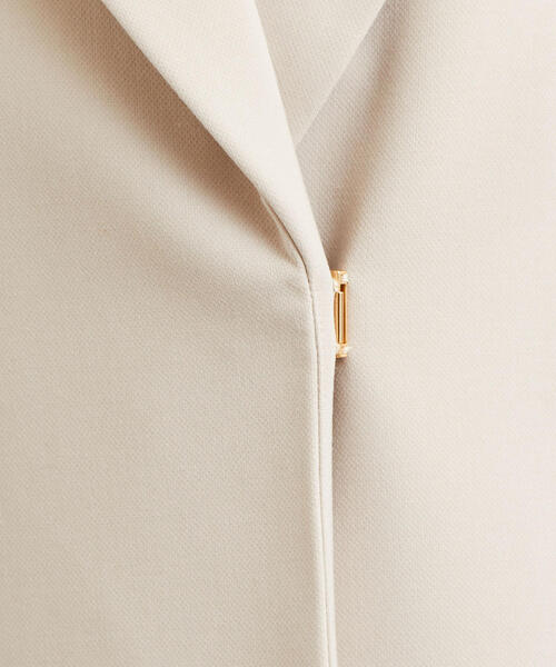 green label relaxing（グリーンレーベルリラクシング）の「◆FFC ダブルクロス チェスター コート（チェスターコート・レディース・ベージュ/ネイビー/ダークグリーン・38/40/34/36）」の18枚目の写真