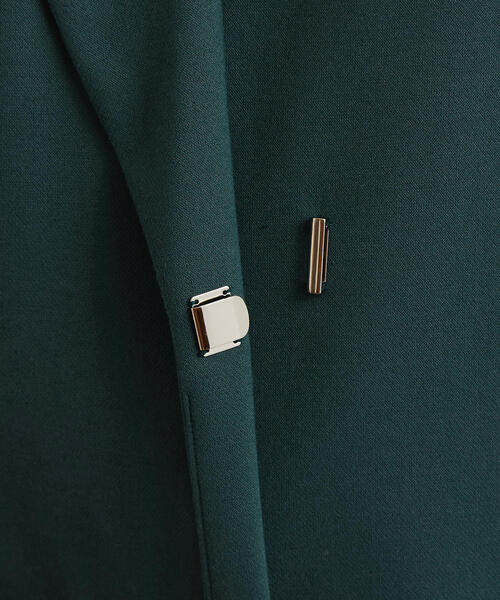 グリーンレーベルリラクシング　ダブルチェスターコート　カシミヤ混　ネイビー　M green label relaxing（グリーンレーベルリラクシング）の「＜green