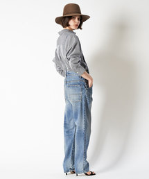 Whim Gazette ストレートデニムオールインワン Whim Gazette（ウィムガゼット）の「ストレートDENIM