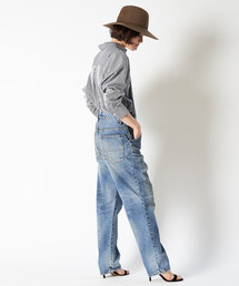 Whim Gazette（ウィムガゼット）の「ストレートDENIM オールインワン