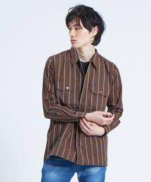 【Recency of Mine】レクセルブロード＆サテンドビーストライプシャツ