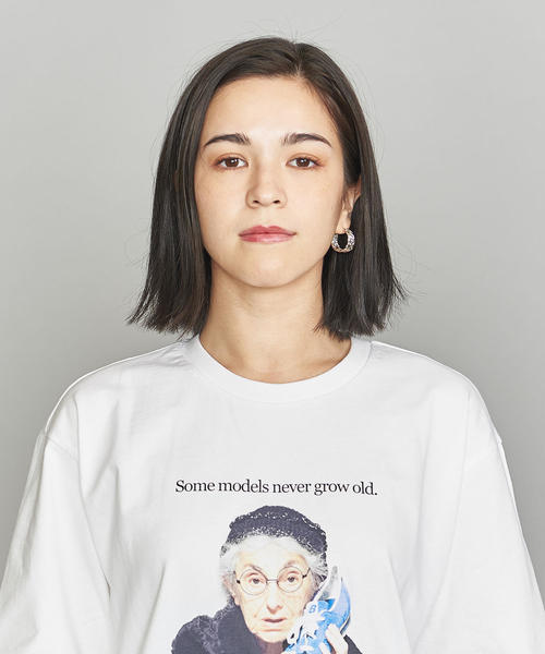 NEW BALANCE（ニューバランス）の「＜new balance（ニューバランス）＞プリントTシャツ（Tシャツ/カットソー・レディース・ホワイト・MEDIUM）」の6枚目の写真