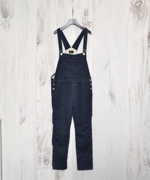 AMERICAN RAG CIE（アメリカンラグシー）の「ﾆｯﾄ風ﾃﾞﾆﾑ9分丈ｻﾛﾍﾟｯﾄ/TSS-L141-AO053（サロペット/オーバーオール・レディース・オフホワイト/インディゴブルー・FREE）」の19枚目の写真