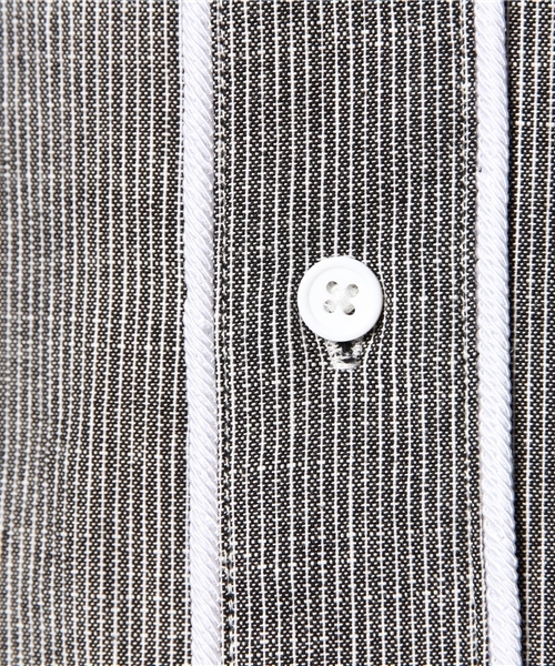 WEGO（ウィゴー）の「WEGO/ベースボール半袖シャツ（シャツ/ブラウス・メンズ・ホワイト/ブラック・LARGE/MEDIUM）」の8枚目の写真