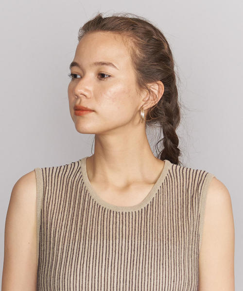 BEAUTY&YOUTH UNITED ARROWS(ビューティーアンドユースユナイテッドアローズ)の「BY プリーツニットワンピース(ワンピース・レディース・オリーブ/ベージュ・FREE)」の13枚目の写真