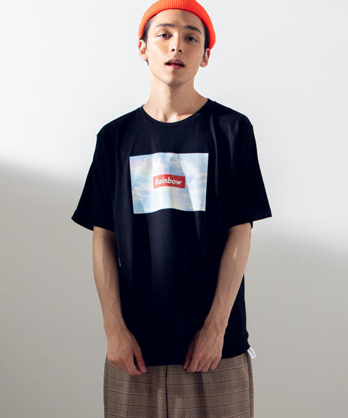 WEGO（ウィゴー）の「WEGO/カラフルフォトボックスTシャツ（Tシャツ/カットソー・メンズ・ブラック/ブラック系その他/ホワイト系その他/ホワイト・LARGE/MEDIUM/SMALL）」の11枚目の写真