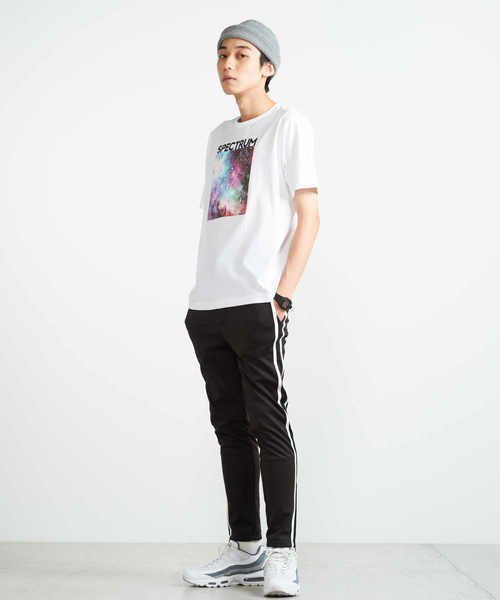 WEGO（ウィゴー）の「WEGO/カラフルフォトボックスTシャツ（Tシャツ/カットソー・メンズ・ブラック/ブラック系その他/ホワイト系その他/ホワイト・LARGE/MEDIUM/SMALL）」の12枚目の写真