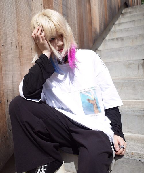 rovtski(ロフトスキー)の「2019SS SID ASST SS T SHIRT2/シド オーバーサイズ デザイン Tシャツ 半袖(Tシャツ/カットソー・レディース・ホワイト系その他/ブラック系その他/ベージュ系その他/ホワイト系その他2/ホワイト系その他3/ホワイト系その他4/ブラック系その他2/ブラック系その他3/ブラック系その他4/ベージュ系その他2・FREE)」の2枚目の写真