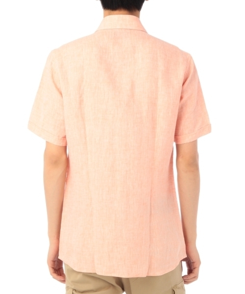 THE SHOP TK （ザ ショップ ティーケー ）の「クリアボタンリネンシャツ（シャツ/ブラウス・メンズ・ホワイト/レッド/ブルー・02/04/03）」の5枚目の写真