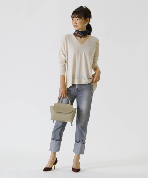 Empaire Vネックニットプルオーバー（ニット/セーター）｜1er