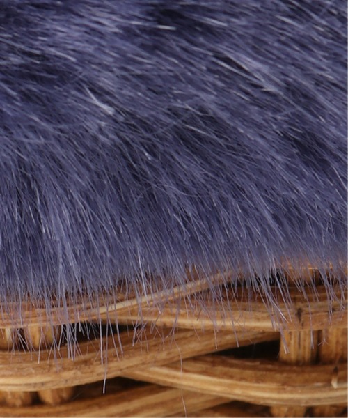 The Bagmati（ザバグマティ）の「【Bagmati / バグマティ】drawstring fur bag（ショルダーバッグ・レディース・ブラウン/キャメル/ブルー系その他・FREE）」の5枚目の写真