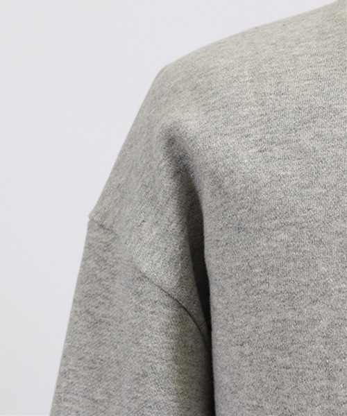 felkod(フィルコッド)の「mt6324-Loose Fit Sweat 3-4 Sleefe Tee Tシャツ(Tシャツ/カットソー・メンズ・ブラック/ミックスグレー・S/M/L)」の15枚目の写真