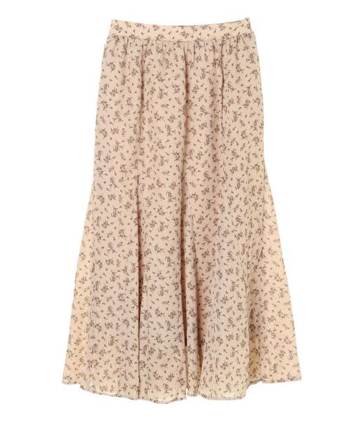 earth music&ecology(アースミュージックアンドエコロジー)の「キレイシルエットフレアスカート *(スカート・レディース・グレイッシュベージュ/ドット/ブラック系その他/ダークネイビー/その他14/ブラック系その他5・FREE)」の12枚目の写真