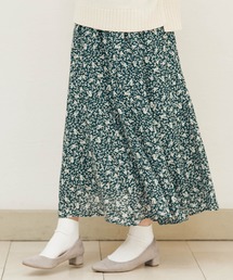 キレイシルエットフレアスカート ＊