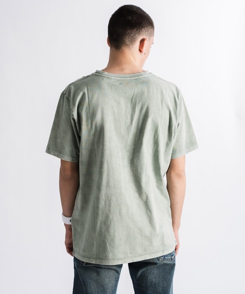 Levi's(リーバイス)の「LEVI'S(R) MADE & CRAFTED(R) POCKET TEE LMC WASHED LAUREL GREEN(Tシャツ/カットソー・メンズ・グリーン・L/M/S/XL)」の9枚目の写真