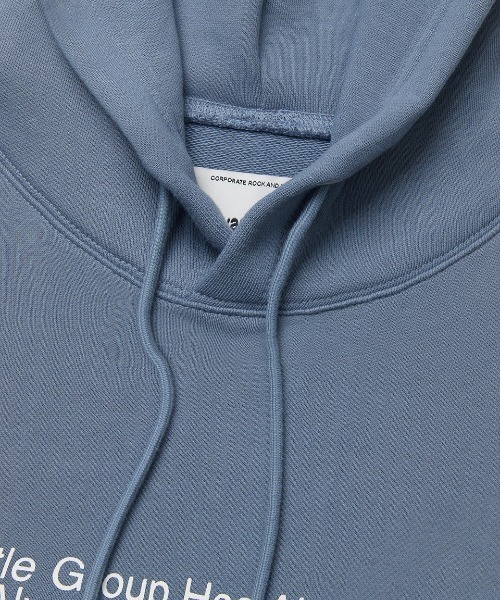 VIVASTUDIO（ビバスタジオ）の「SUBPOP LOGO HOODIE（パーカー・メンズ・ブラック/ダークグリーン/サックスブルー/ブルーパープル・SMALL/MEDIUM/LARGE/X-LARGE）」の6枚目の写真