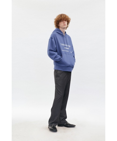 VIVASTUDIO（ビバスタジオ）の「SUBPOP LOGO HOODIE（パーカー・メンズ・ブラック/ダークグリーン/サックスブルー/ブルーパープル・SMALL/MEDIUM/LARGE/X-LARGE）」の8枚目の写真