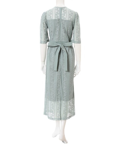 fifth（フィフス）の「総レースドレスワンピース（ワンピース・レディース・ブラック/ベージュ/ミント・MEDIUM/SMALL）」の6枚目の写真