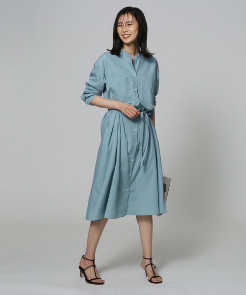 セール 洗える Untitled アンタイトル のファッション ワンピース シャツワンピース ワンピース Untitled アンタイトル の ワンピース 洗える エクセレントクロス 正規激安