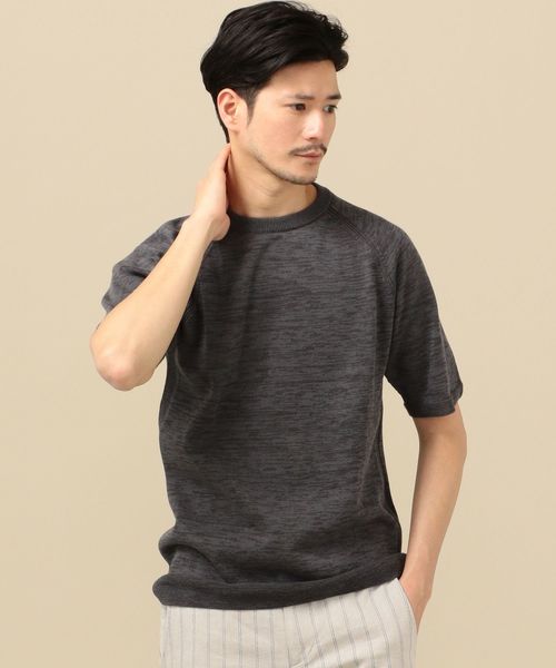 SHIPS(シップス)の「【Begin6月号掲載】SC: ジャパン ペーパーヤーン ニット Tシャツ(Tシャツ/カットソー・メンズ・ネイビー/グレー/ホワイト/ブラウン・LARGE/X-LARGE/MEDIUM/SMALL)」の22枚目の写真